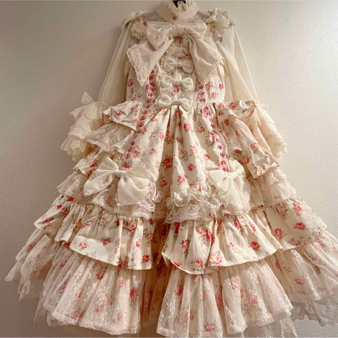 angelic pretty ファンシーローズジャンパースカートワンピース