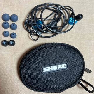 SHURE SE215 2回のみ使用(ヘッドフォン/イヤフォン)