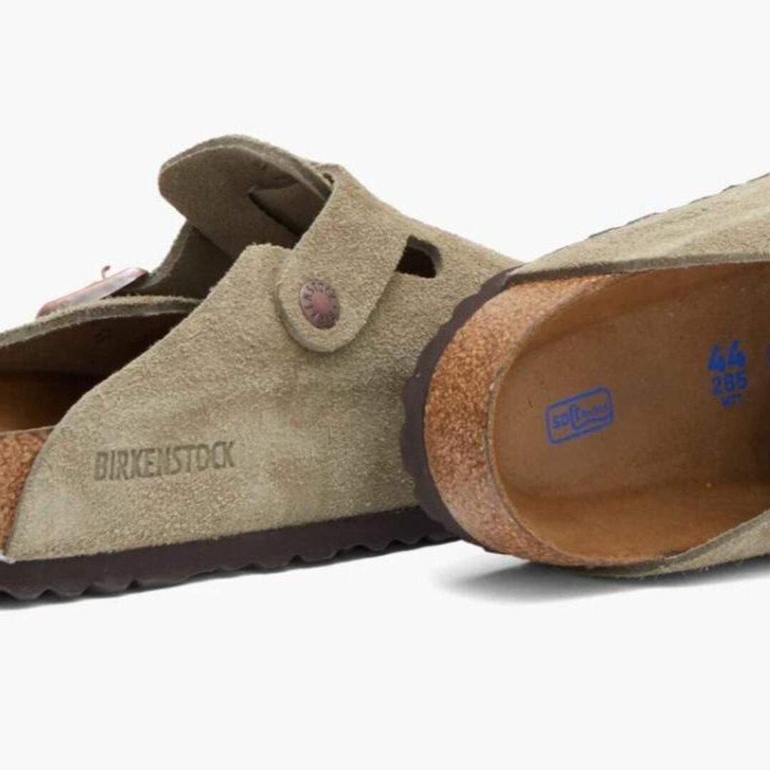 BIRKENSTOCK(ビルケンシュトック)の新品正規品★ビルケンシュトック ボストン 26.5 ビルケン スウェード トープ メンズの靴/シューズ(サンダル)の商品写真