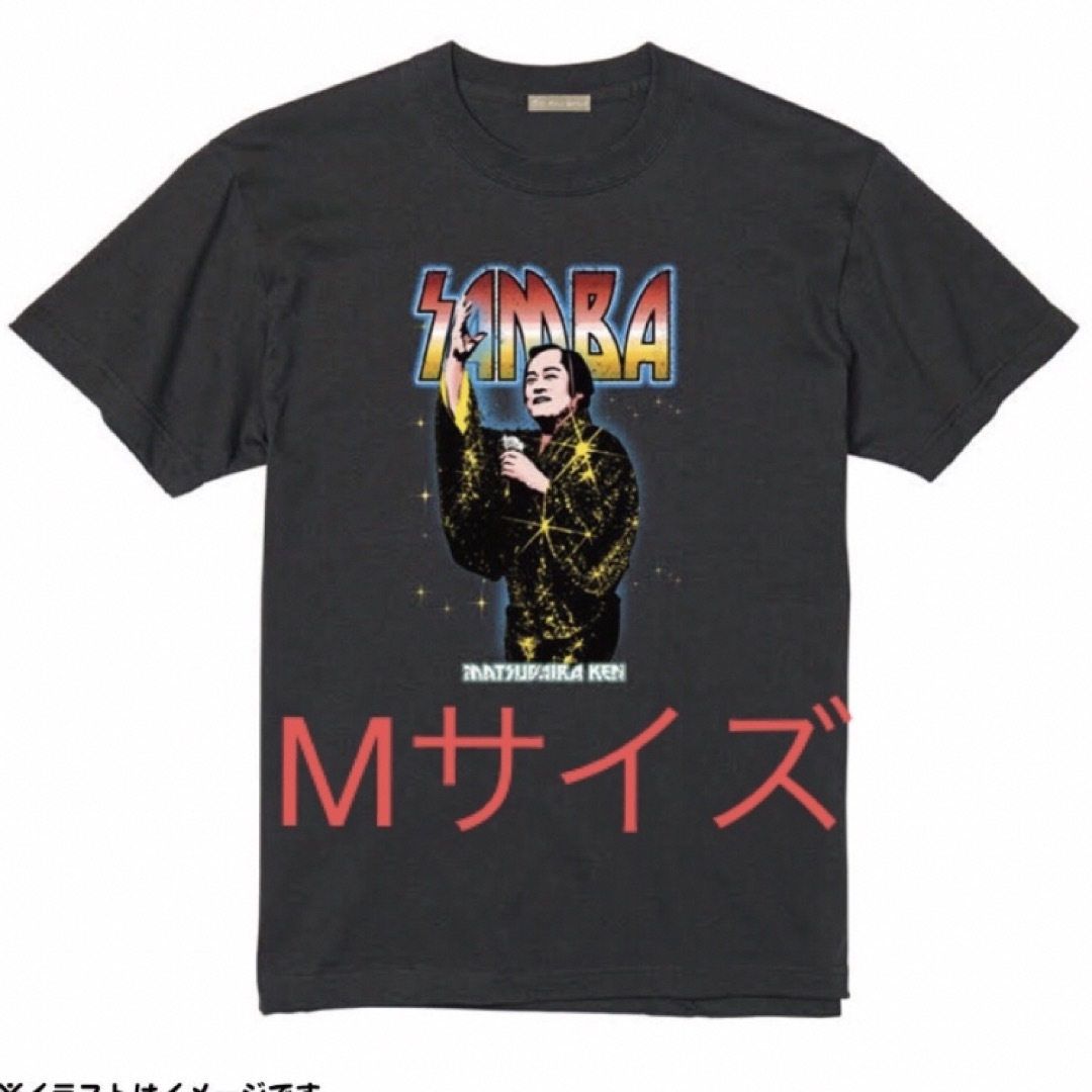 Mサイズ　カフェ　マツケンサンバ  Tシャツ(ROCK) 半袖　SAMBA松平健