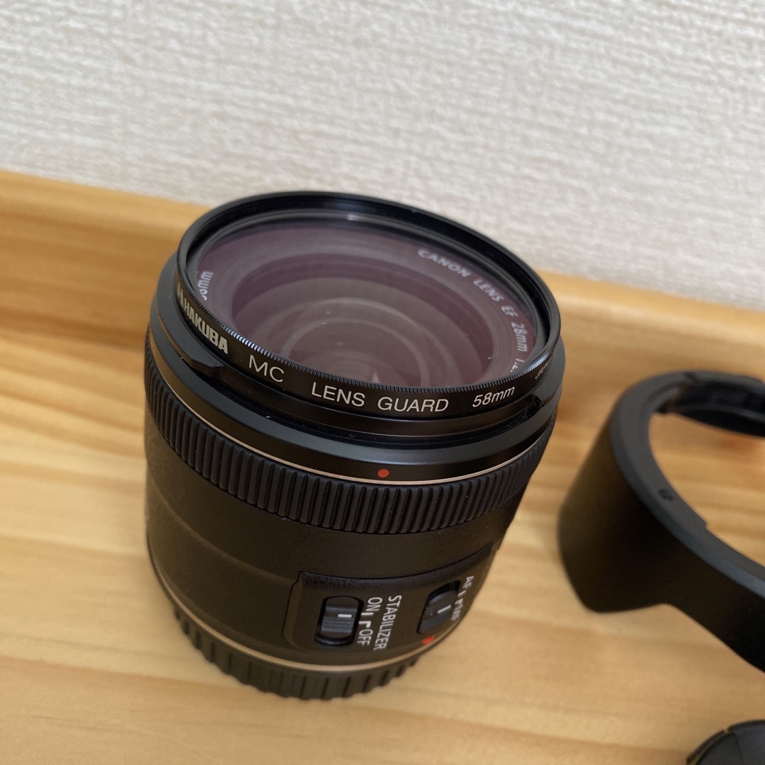 Canon 一眼レフカメラレンズ EF 28mm 2.8 IS USMの通販 by ノンタン's