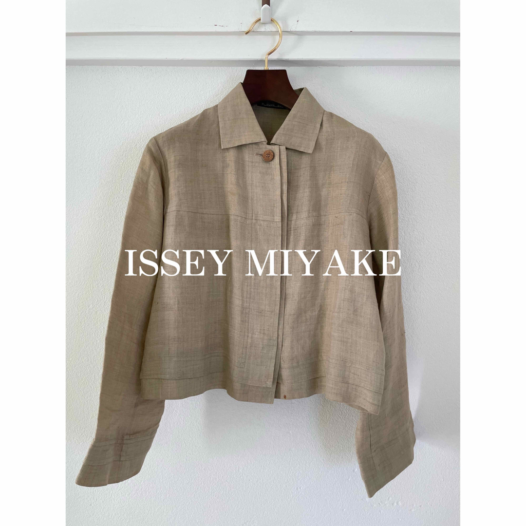 ブルゾンIssey Miyake 98ss ショート丈ブルゾン　短丈ジャケット