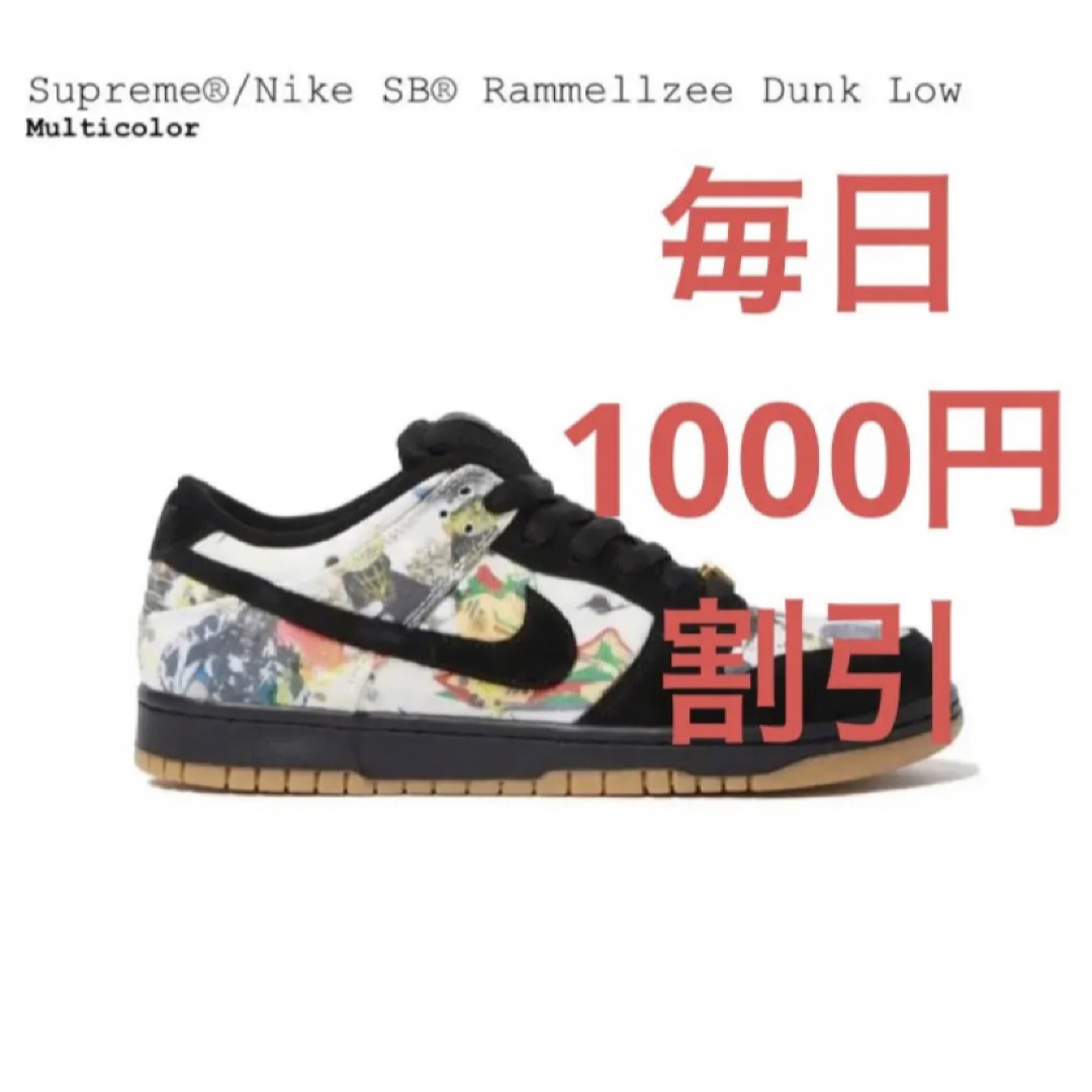 Supreme × Nike SB Dunk Low Rammellzee 27