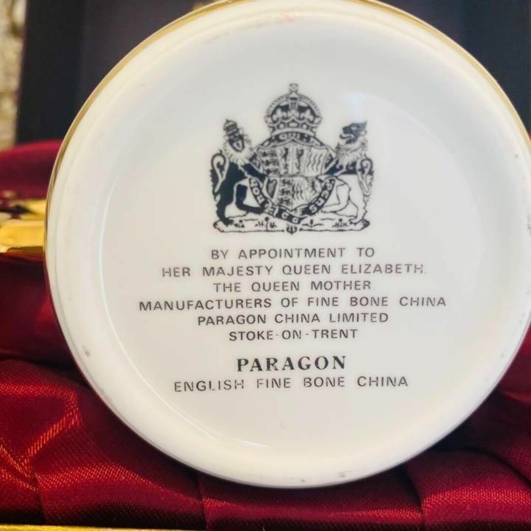 パラゴン　クイーン エリザベス 女王の母 バースデー マグ イギリス　英国　箱付