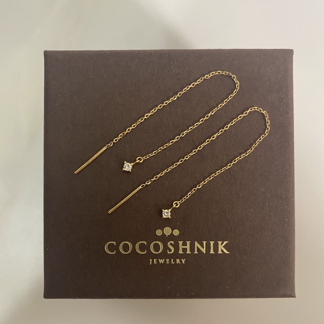 COCOSHNIK(ココシュニック)の【tomo様専用】ココシュニック　ダイヤモンドピアス レディースのアクセサリー(ピアス)の商品写真