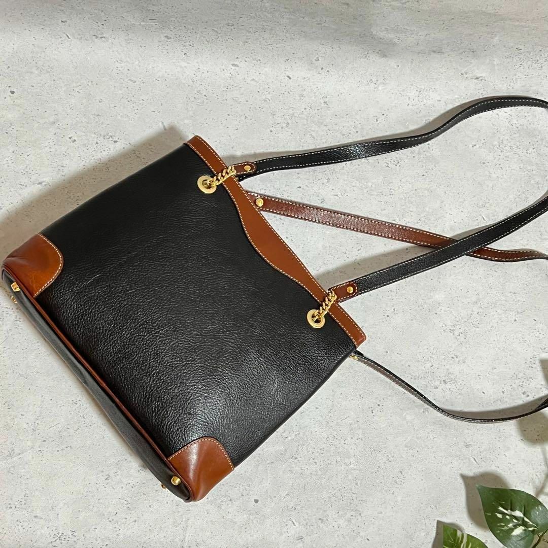 【美品】BALLY バリー　ショルダーバッグ　金金具　チェーン