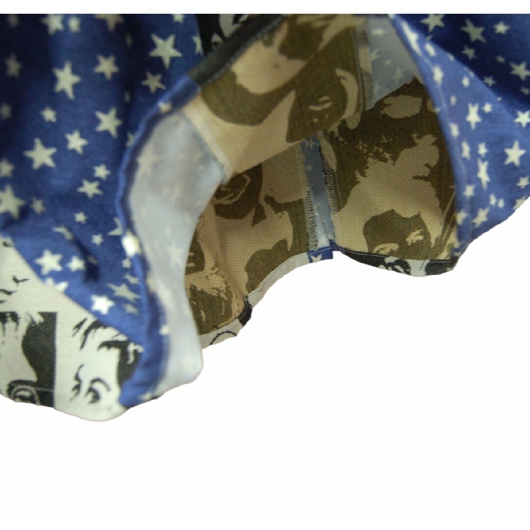 海外スターゴブラン織り×星柄　ミックス　キャミソール　チュニック レディースのトップス(チュニック)の商品写真