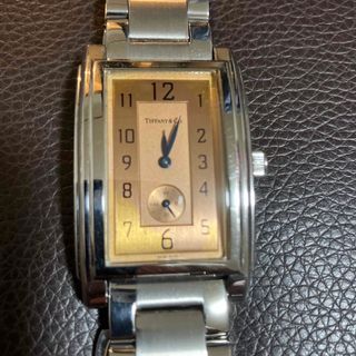 ティファニー(Tiffany & Co.)のティファニーグランドピンク文字盤メンズ(腕時計(アナログ))