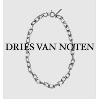 ドリスヴァンノッテン(DRIES VAN NOTEN)のDRIES VAN NOTEN 22ss シルバー チェーン ネックレス(ネックレス)