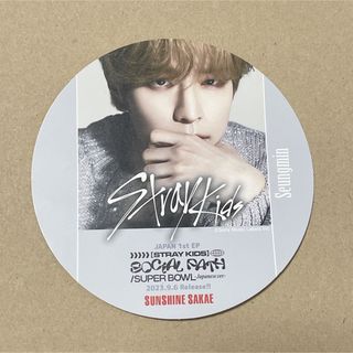 Stray Kids スキズ 名古屋 予約特典 コースター スンミン(アイドルグッズ)