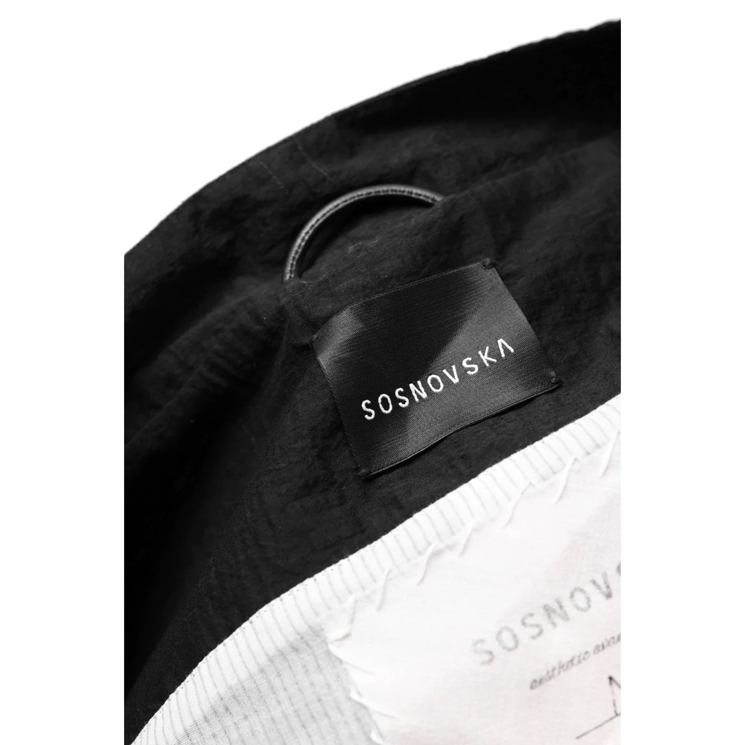 SOSNOVSKA SHIRT STYLE JACKET (BLACK)