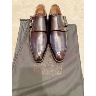 SANTONI サントーニ シューズ（その他） 6 1/2(25cm位) 青系