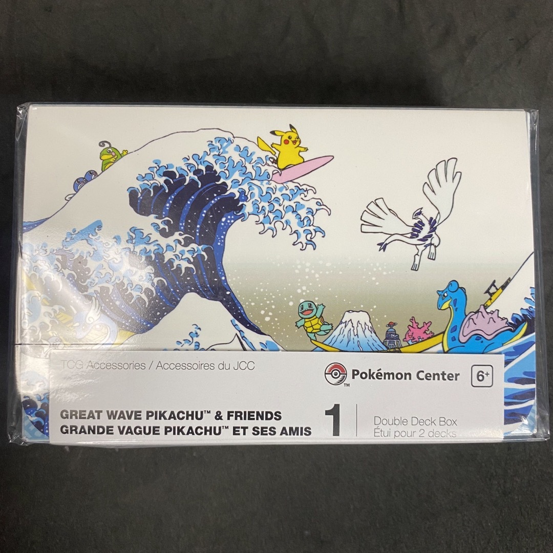 海外　ポケカ　スリーブ GREAT WAVE PIKACHU