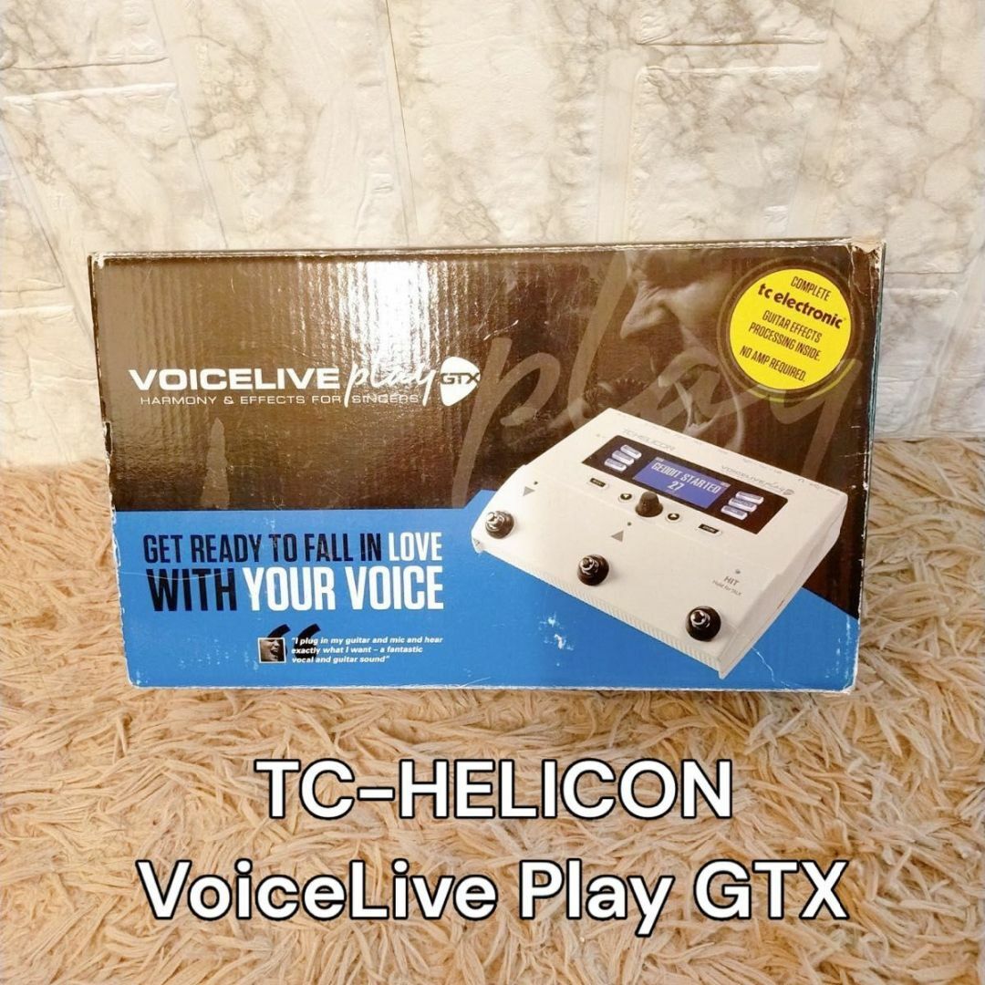 TC-HELICON VoiceLive Play GTX　エフェクター