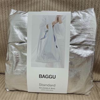 バグゥ(BAGGU)のBAGGU エコバッグ　メタリックシルバー(エコバッグ)