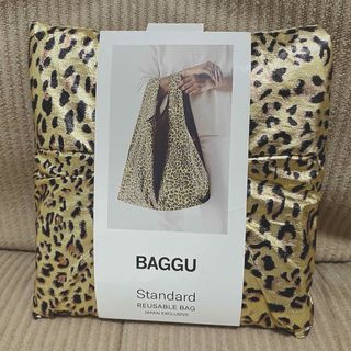 バグゥ(BAGGU)のBAGGU エコバッグ　メタリックレオパード(エコバッグ)