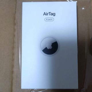 アップル(Apple)のAirTag 4パック　新品未開封(その他)