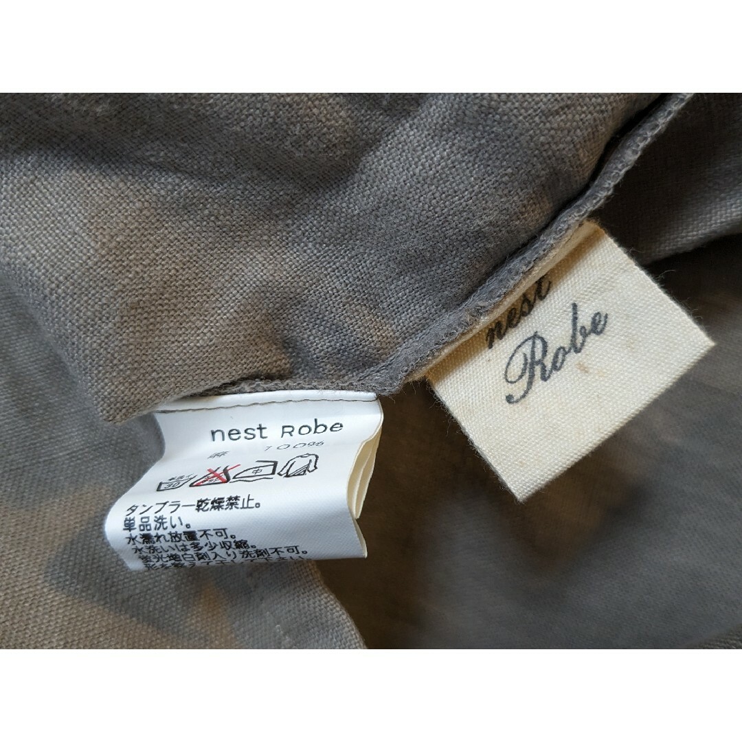nest Robe(ネストローブ)の⚠注意事項あり⚠　ネストローブ　リネンサロペット レディースのパンツ(サロペット/オーバーオール)の商品写真