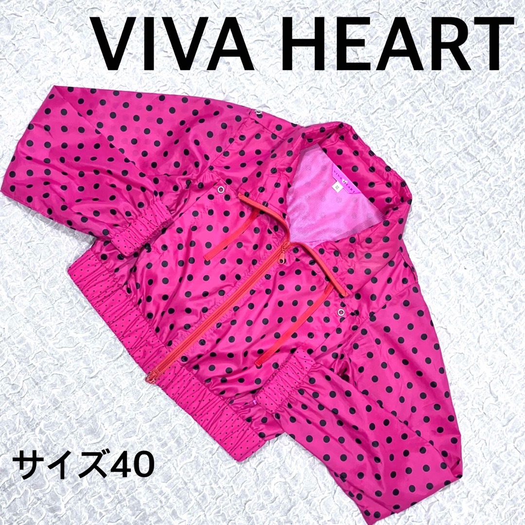 最終値下げ　VIVA HEART ビバハート　ゴルフ　ウインドブレーカー　ピンク | フリマアプリ ラクマ