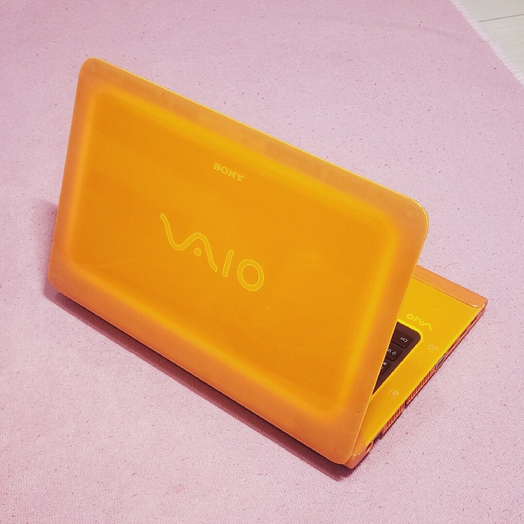 ★人気VAIO★POPなオレンジ色♪高性能5搭載★新品SSD512G★オフィス 1