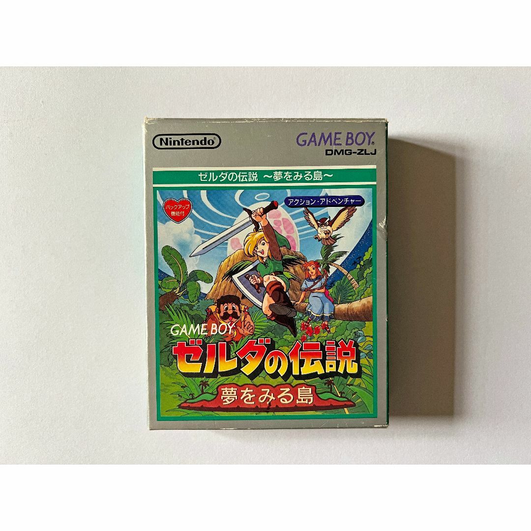 ゲームボーイ ゼルダの伝説 夢をみる島 箱説有　Gameboy GB Zelda