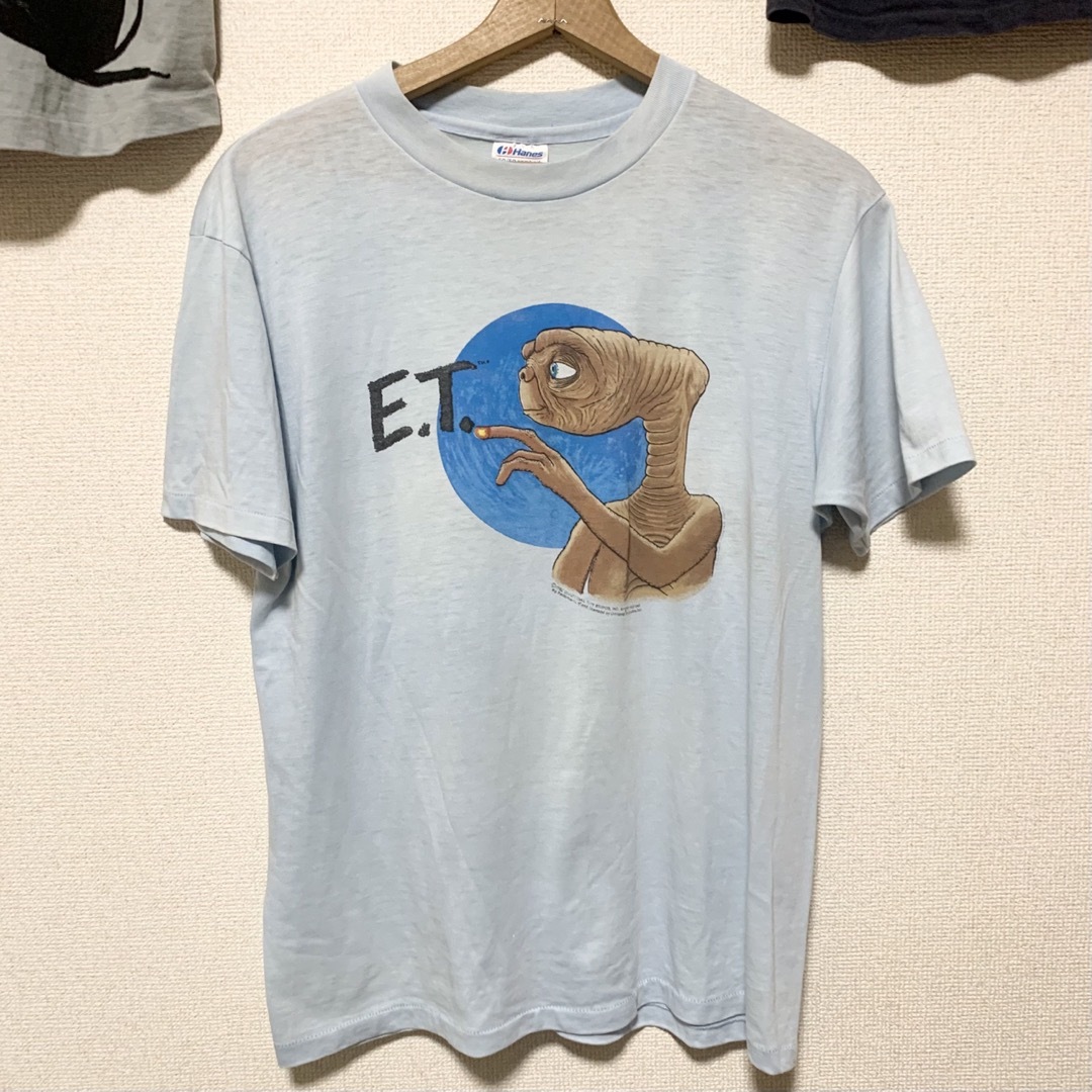 80s E.T. プリントTシャツ　ムービーTee