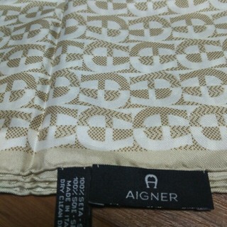 アイグナー(AIGNER)のお値下げ アイグナー スカーフ(バンダナ/スカーフ)