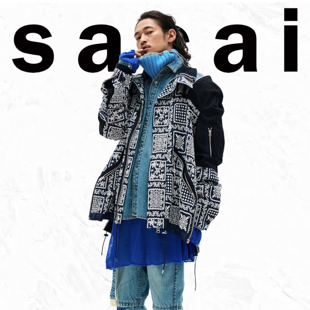 sacai(サカイ)の新品 sacai サカイ Reyn Spooner コラボ ブルゾン 3 L メンズのジャケット/アウター(ブルゾン)の商品写真