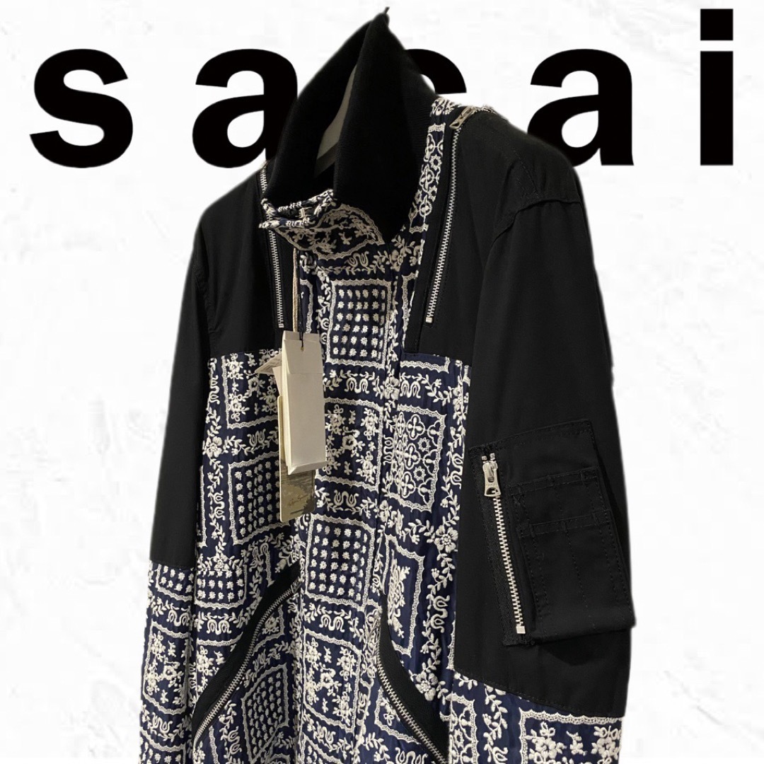 sacai(サカイ)の新品 sacai サカイ Reyn Spooner コラボ ブルゾン 3 L メンズのジャケット/アウター(ブルゾン)の商品写真