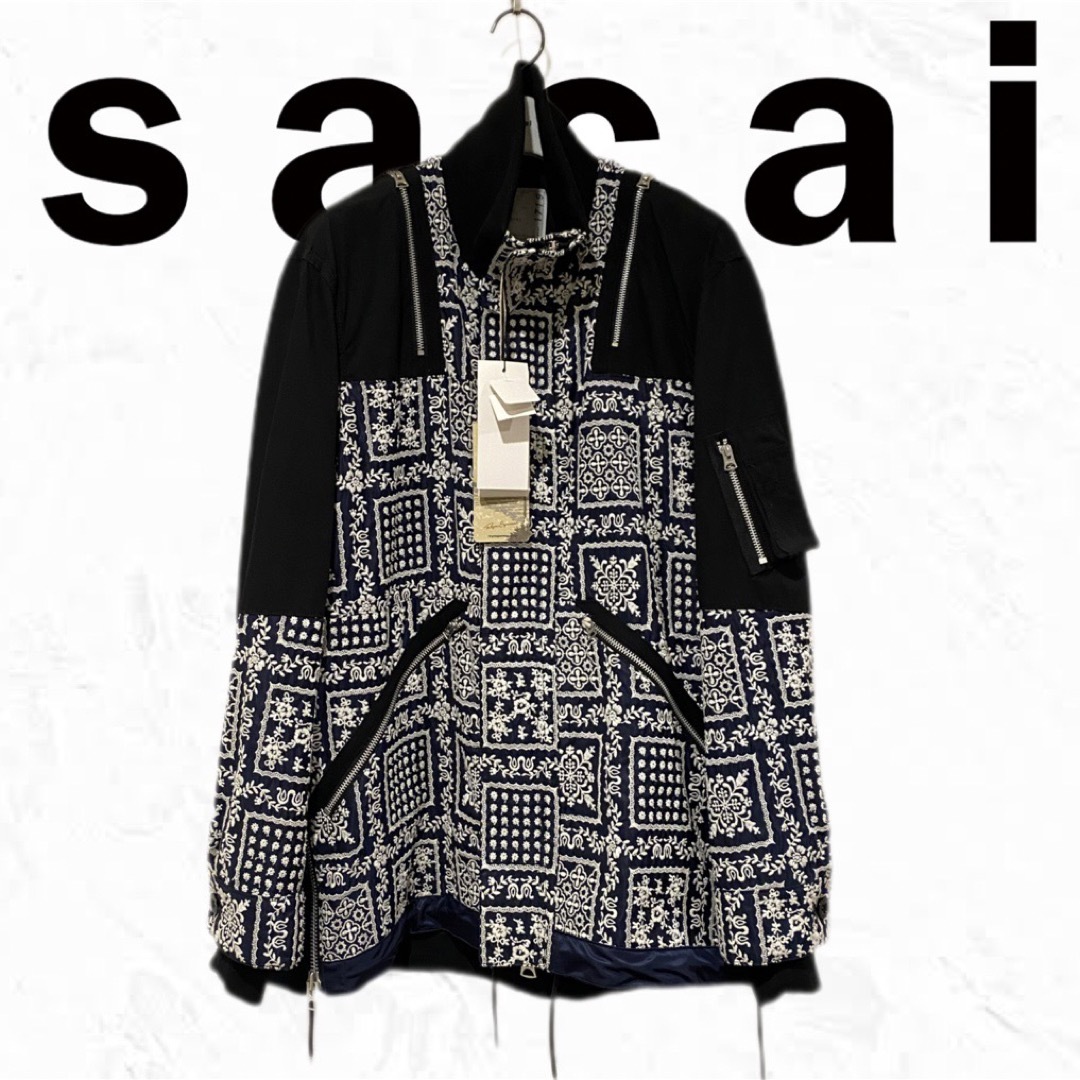 sacai(サカイ)の新品 sacai サカイ Reyn Spooner コラボ ブルゾン 3 L メンズのジャケット/アウター(ブルゾン)の商品写真