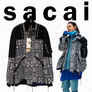 サカイ(sacai)の新品 sacai サカイ Reyn Spooner コラボ ブルゾン 3 L(ブルゾン)