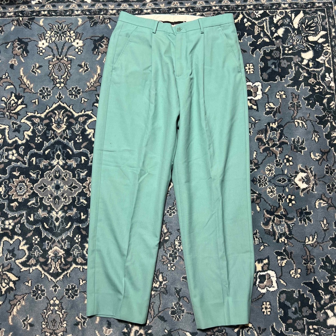 21SS Pleated Trouser Pant Dusty Mint