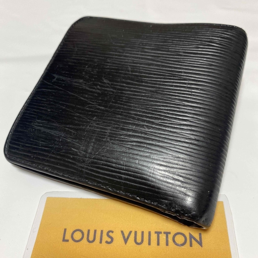 LOUIS VUITTON(ルイヴィトン)のLOUIS VUITTON エピ 二つ折り財布 メンズのファッション小物(折り財布)の商品写真