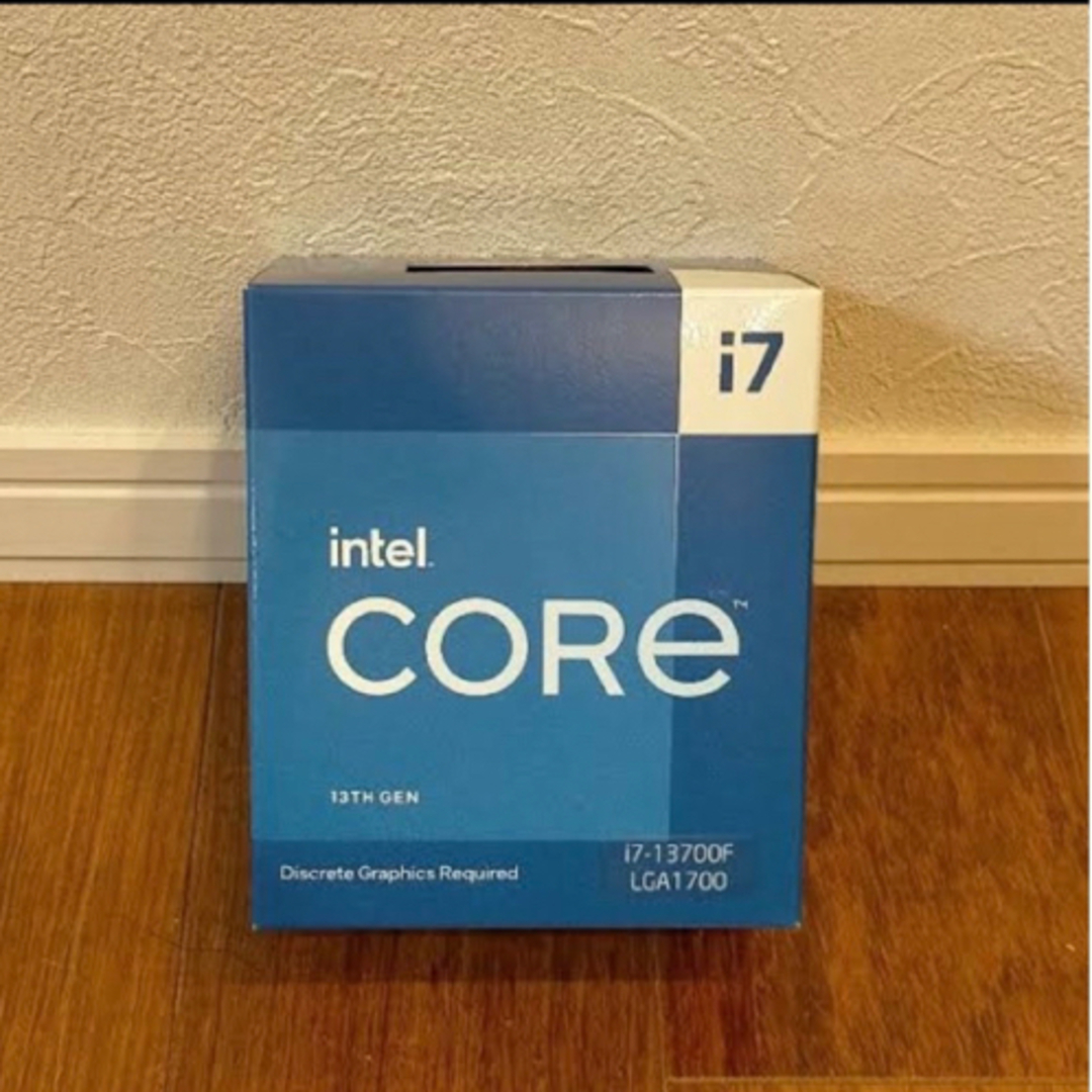 PCパーツIntel Core i7 13700F 新品