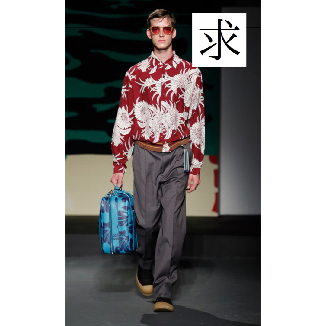 求 14ss PRADA アロハ ブルゾンタイプ 連絡お願いします | フリマアプリ ラクマ