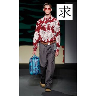 PRADA 14ss アロハシャツ　aloha shirt