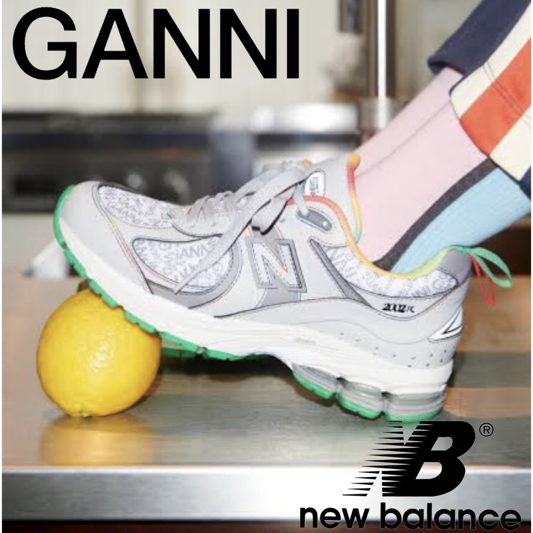 GANNI x New Balance 22SS M2002RGC 25cm