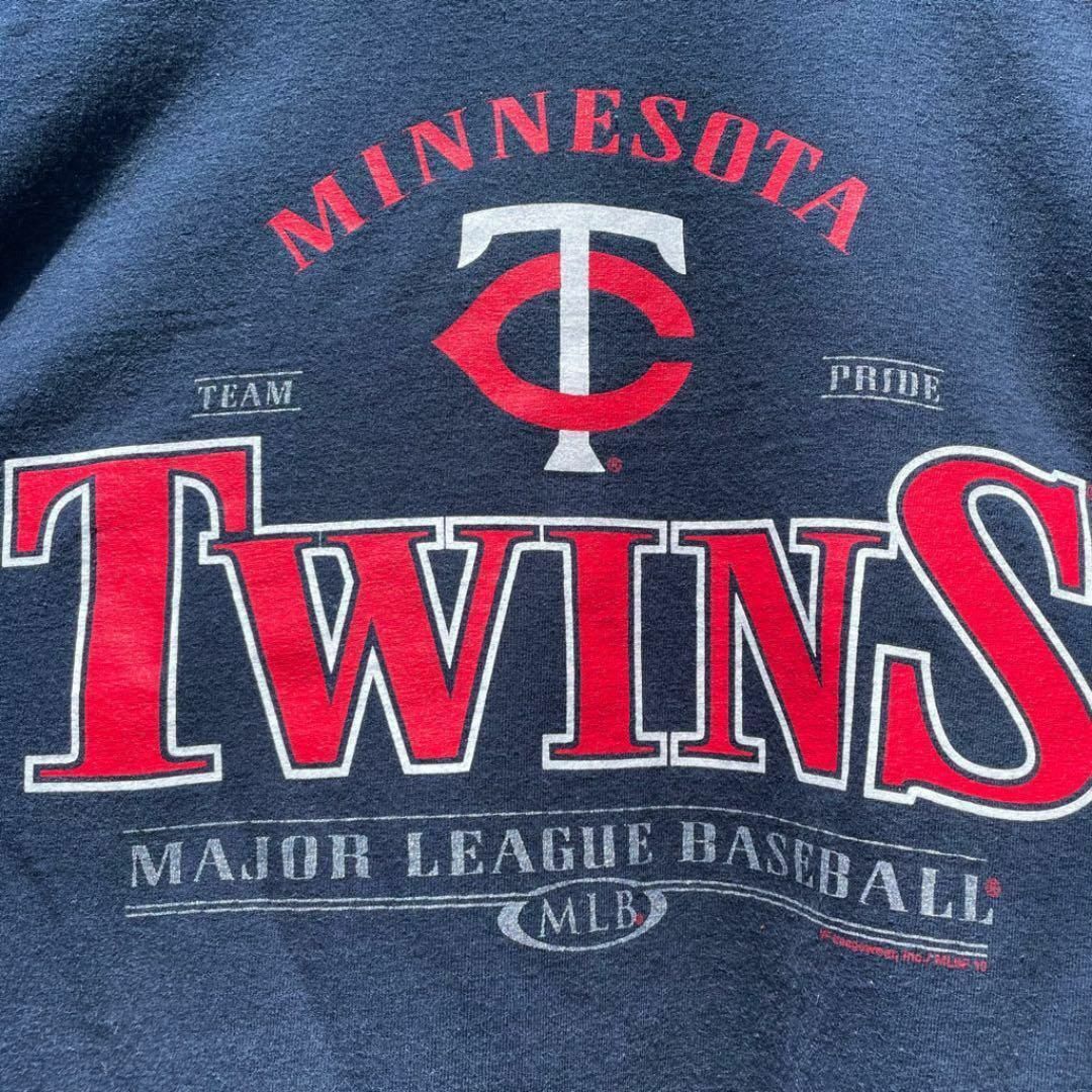 MLB公式もの ミネソタ ツインズ XLサイズ ゆったり大きめ 古着 Tシャツ
