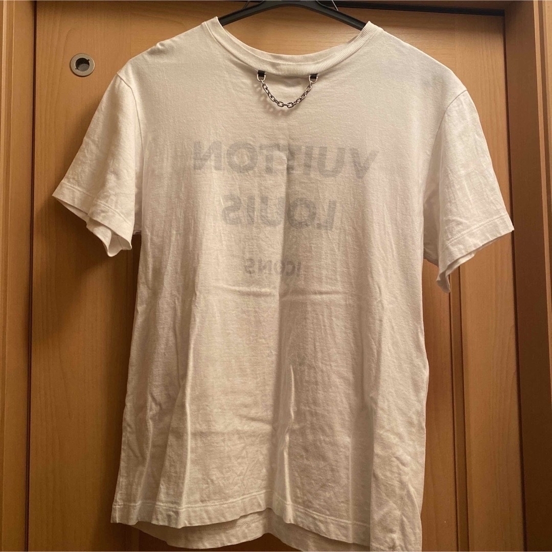 メンズルイヴィトン チェーン リバーシブル Tシャツ