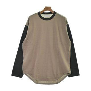 マーカ(marka)のmarka マーカ Tシャツ・カットソー 1(S位) ベージュ 【古着】【中古】(Tシャツ/カットソー(半袖/袖なし))