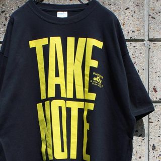 NBA UTAH JAZZユタ ジャズ"TAKE NOTE" XL古着Tシャツ(Tシャツ/カットソー(半袖/袖なし))