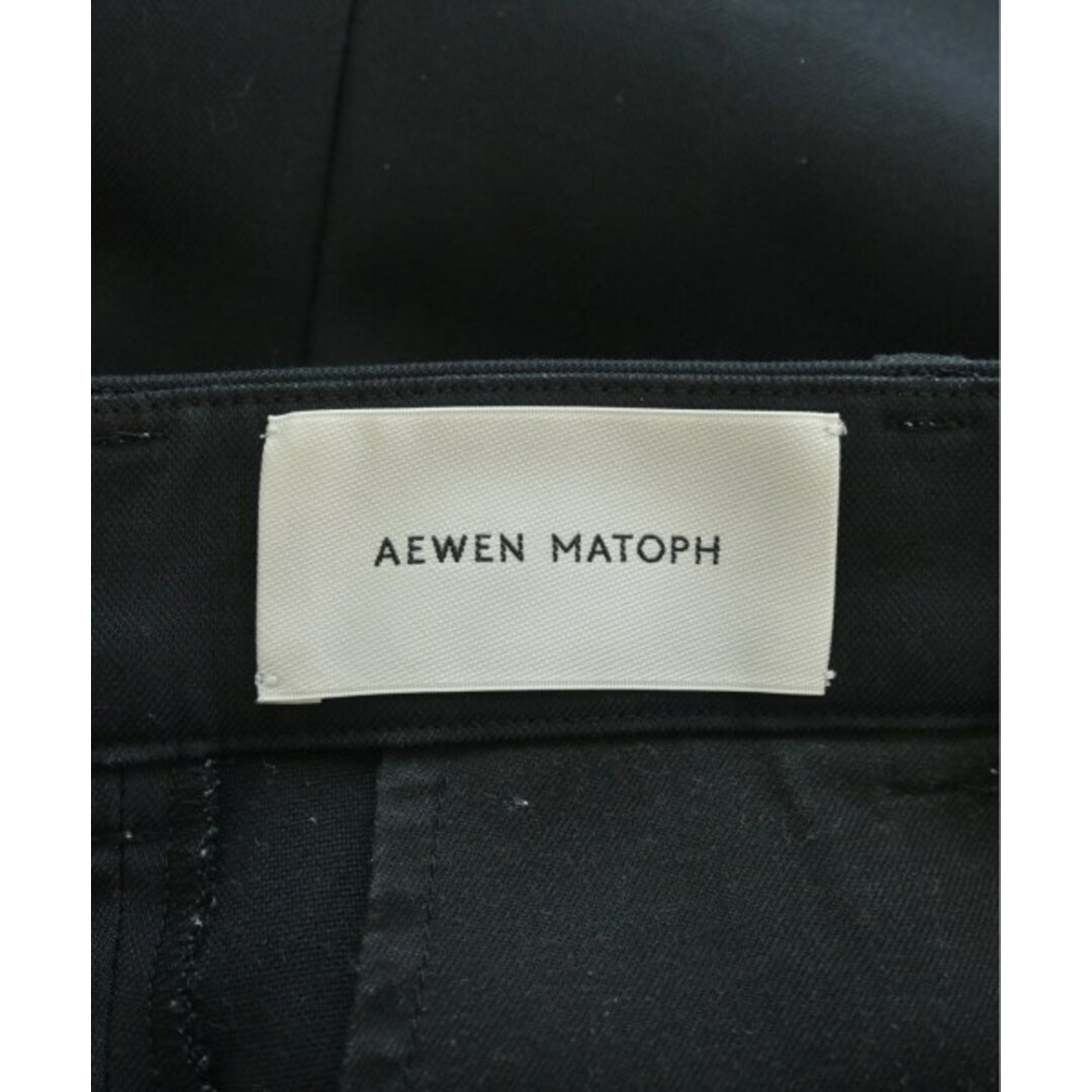AEWEN MATOPH(イウエンマトフ)のAEWEN MATOPH イウエンマトフ スラックス 36(S位) 黒 【古着】【中古】 レディースのパンツ(その他)の商品写真