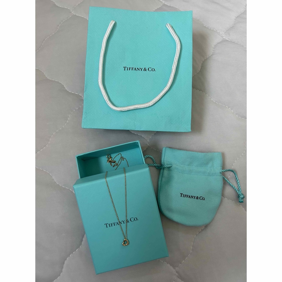 Tiffany&Co エルサ・ペレッティ オープンハート イエローゴールド