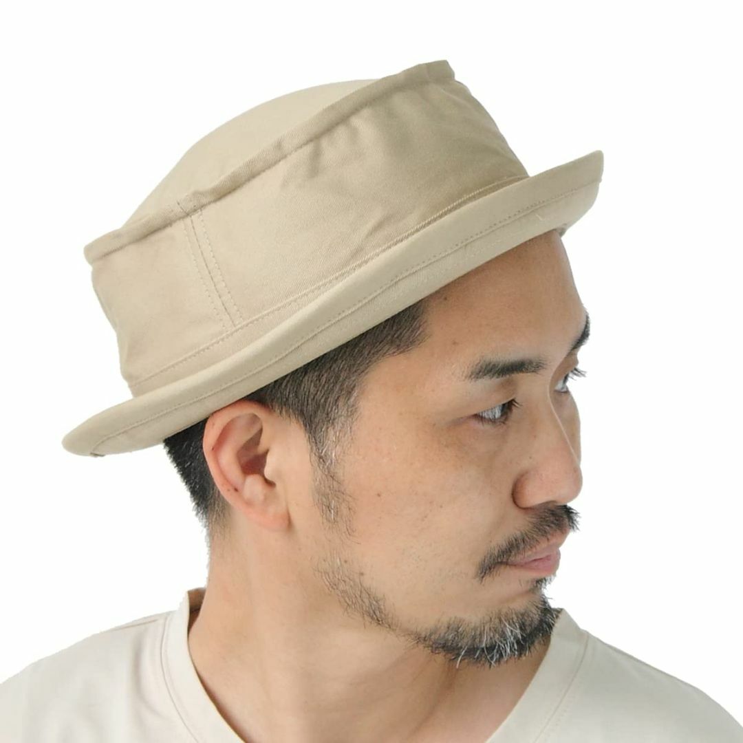 ｒｅｇｎｕｕ ポークパイハット メンズ 大きいサイズ 夏 日本製 リヌー 帽子