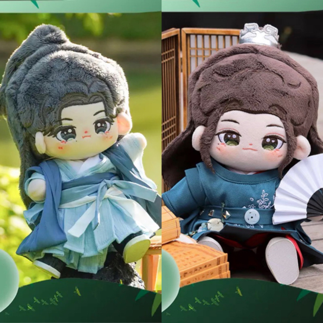 山河令 温客行 周子舒 20cm着せ替えぬいぐるみ2個と服セット 龔 山河令 温客行 周子舒 20cm着せ替えぬいぐるみ2個と服セット 龔