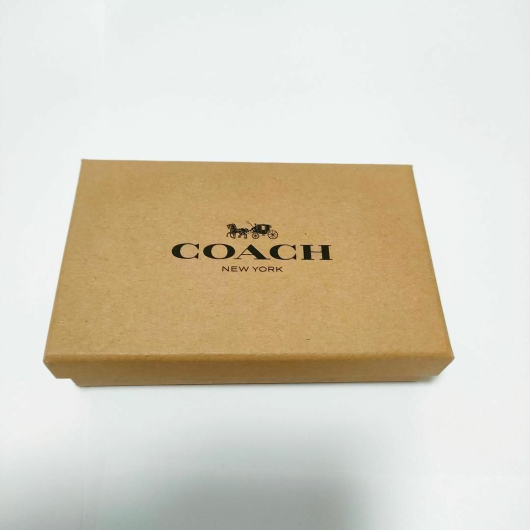 COACH(コーチ)の★レア★　極美品　COACH　カードケース　ミニマム財布　箱つき レディースのファッション小物(名刺入れ/定期入れ)の商品写真