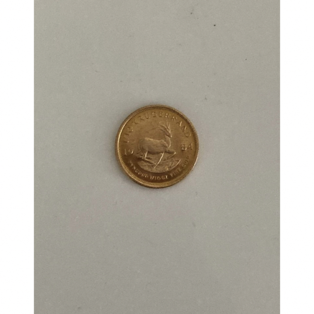 クルーガーランド　金貨　1984年　1/10 oz 南アフリカ