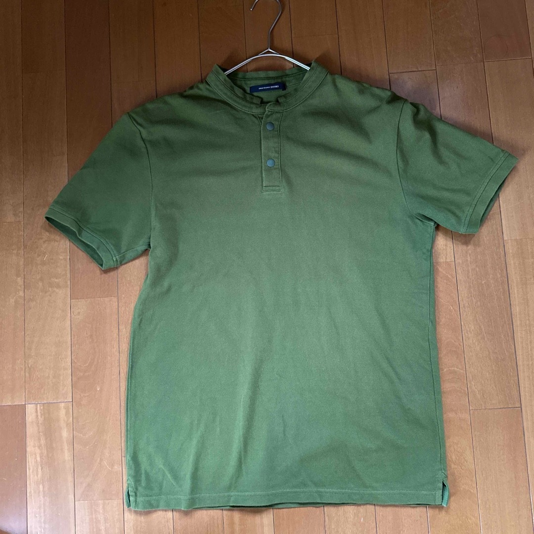 URBAN RESEARCH DOORS(アーバンリサーチドアーズ)のアーバンリサーチドアーズ　カットソー　ヘンリーネック　Tシャツ メンズのトップス(Tシャツ/カットソー(半袖/袖なし))の商品写真