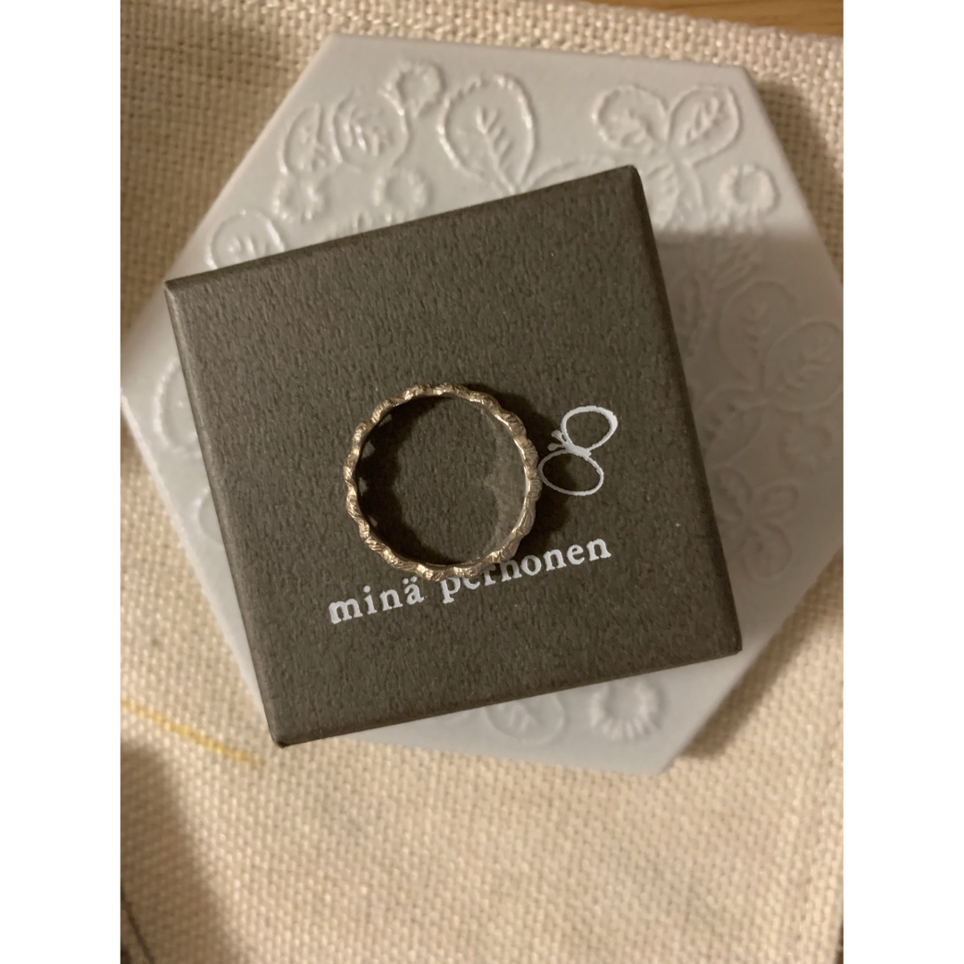 mina perhonen(ミナペルホネン)のミナペルホネン　tambourine リング　14号 レディースのアクセサリー(リング(指輪))の商品写真