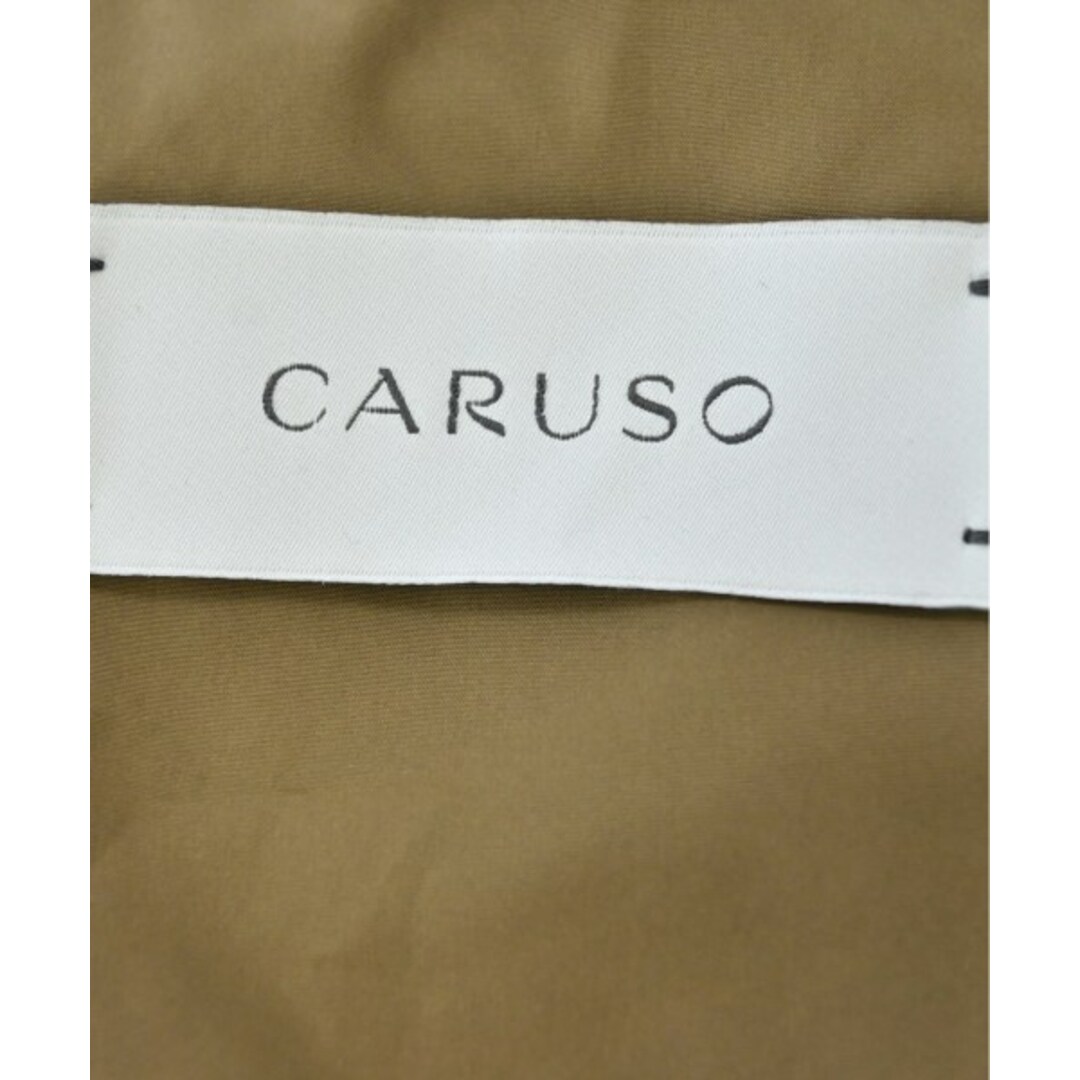 CARUSO カルーゾ ジャケット 50(XL位) 茶 【古着】【中古】 メンズのジャケット/アウター(その他)の商品写真